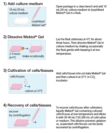 Cosmo Bio 精品推荐——Mebiol Gel®温敏水凝胶 Cosmo Bio 精品推荐——Mebiol Gel®温敏水凝胶