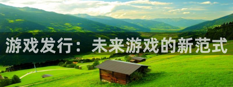 新宝GG官网注册方法有哪些：游戏发行：未来游戏的新范式