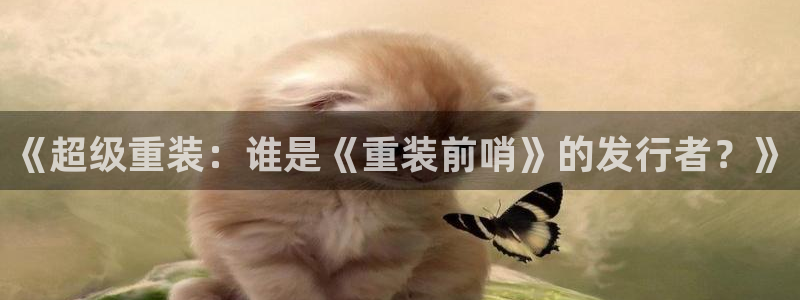 新宝GG防水是几线品牌：《超级重装：谁是《重装前哨》的发行者？》